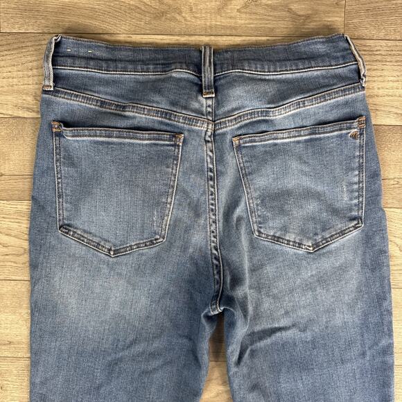 Madewell Mid Rise Cali Demi Boot Jeans Medium Wash sz 27 - Picture 7 of 8